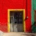 Multicoloured doorway